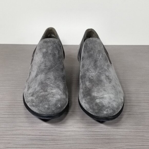 Paul Green Faith Slip On Ankle Booties, Gray Suede, Womens Size 7 M - Picture 2 of 12